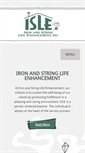 Mobile Screenshot of ironandstring.org
